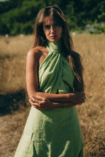 Load image into Gallery viewer, MARION DRESS - Green Linen