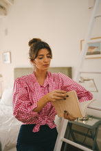 Load image into Gallery viewer, CHARLOTTE Blouse | Magenta